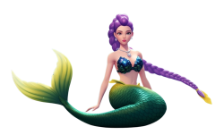 Rumi mermaid Meme Template
