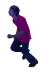 Dark Shaggy Rogers Running Meme Template