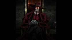 Alucard Seated Meme Template