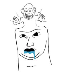 dumb wojak Meme Template