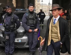 Supposed Louvre Heist Detective Meme Template