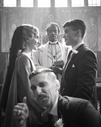 Peaky Blinders Wedding scene Meme Template