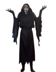 Ghost Face I dunno Meme Template