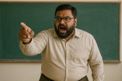 Indian teacher Meme Template