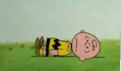 Charlie Brown fell Meme Template