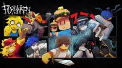 Roblox_Forsaken stream announcement template Meme Template