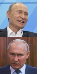 Putin laughing angry Meme Template