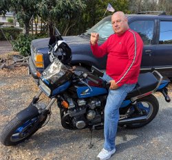 Bald Biker Dude Meme Template