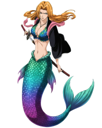 mermaid rangiku Meme Template