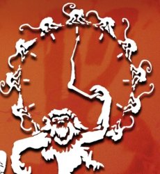 Hostile Infected Monkeys Meme Template