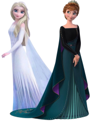 Anna and Elsa (Frozen II) Meme Template