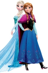 Anna and Elsa (Frozen) PNG Meme Template