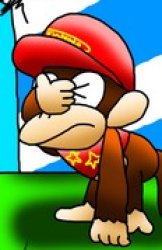 Diddy Kong Bruh Meme Template