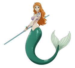 mermaid nami Meme Template