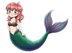 geeky mermaid Meme Template