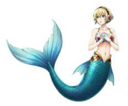 mermaid aigis Meme Template