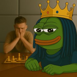 Suiperb Chess doge Meme Template