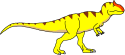 Male Metriacanthosaurus (Paleoverse + EOIverse) Meme Template