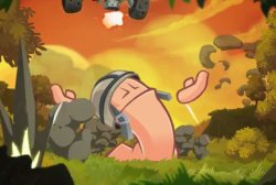 Spread Arms War Worm Meme Template