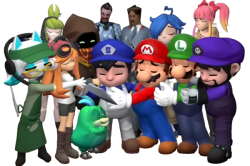 Smg4 Crew Meme Template