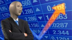 stonks Meme Template