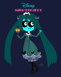 Disney Miku Project - Haunted Type Meme Template