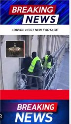 Louvre heist Meme Template