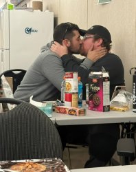 Kissing Meme Template