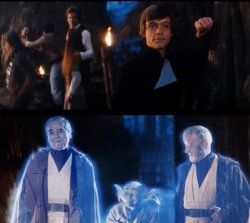 Return Of The Jedi Ending Meme Template