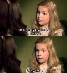 i'm a witch Meme Template