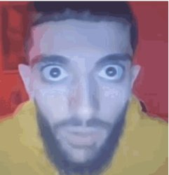 Staring in horror Meme Template