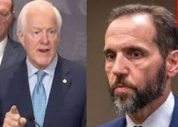 Jack Smith did not spy on John Cornyn Meme Template