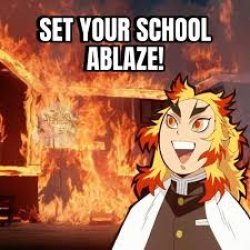 Set ur skl ablaze <3 Meme Template
