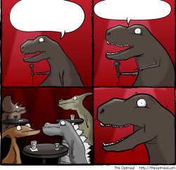 dinos with punchlinos Meme Template