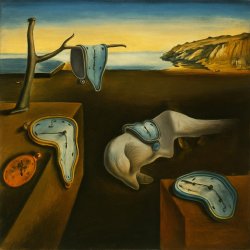 salvador dalis persistence of memory Meme Template