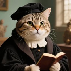 The reformator Martin Luther Meme Template