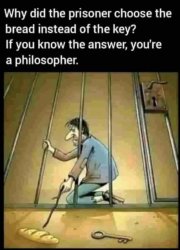 Because bread taste better than key Meme Template