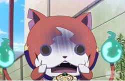 Jibanyan disgusting Meme Template