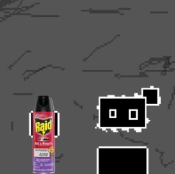 zones spray away gag Meme Template