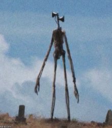 Siren head Meme Template