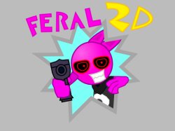 Feral 2D Meme Template