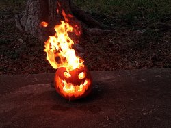 Jack-O-flames Meme Template