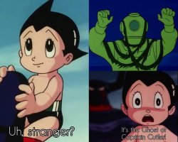 astro boy scared of what Meme Template
