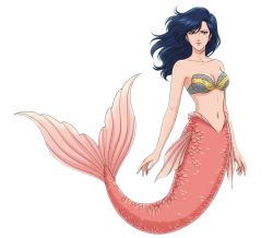 Mermaid Senko Meme Template