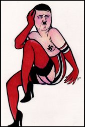 Twink hitler Meme Template