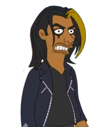 Adi Shankar in Simpsons Style Meme Template