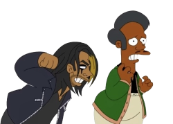Adi Shankar Vs Apu Meme Template