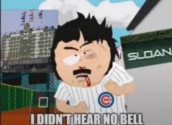 Didnt hear no bell Meme Template