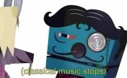 classical music stops Meme Template
