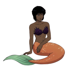mermaid motoko Meme Template